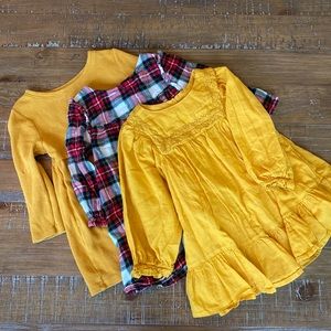 Old Navy & Cat and Jack fall toddler dresses